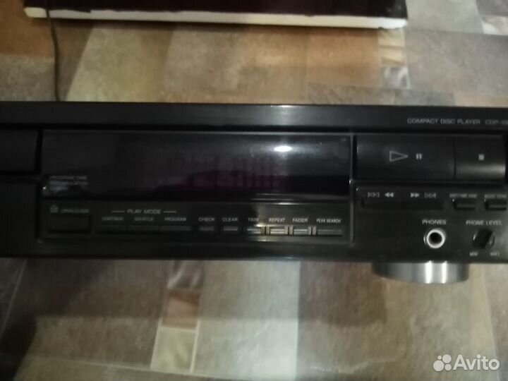 Cd проигрыватель sony