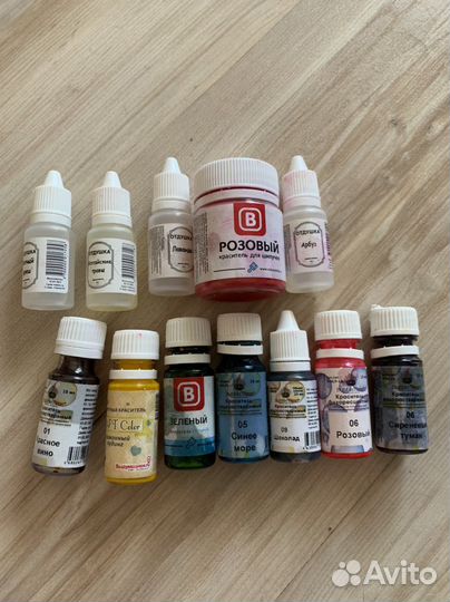 Красители для мыла и бомбочек