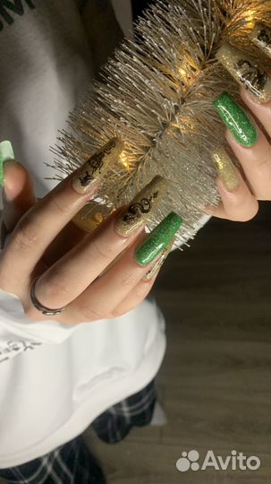 Маникюр, покрытие shellac, Наращивание, педикюр