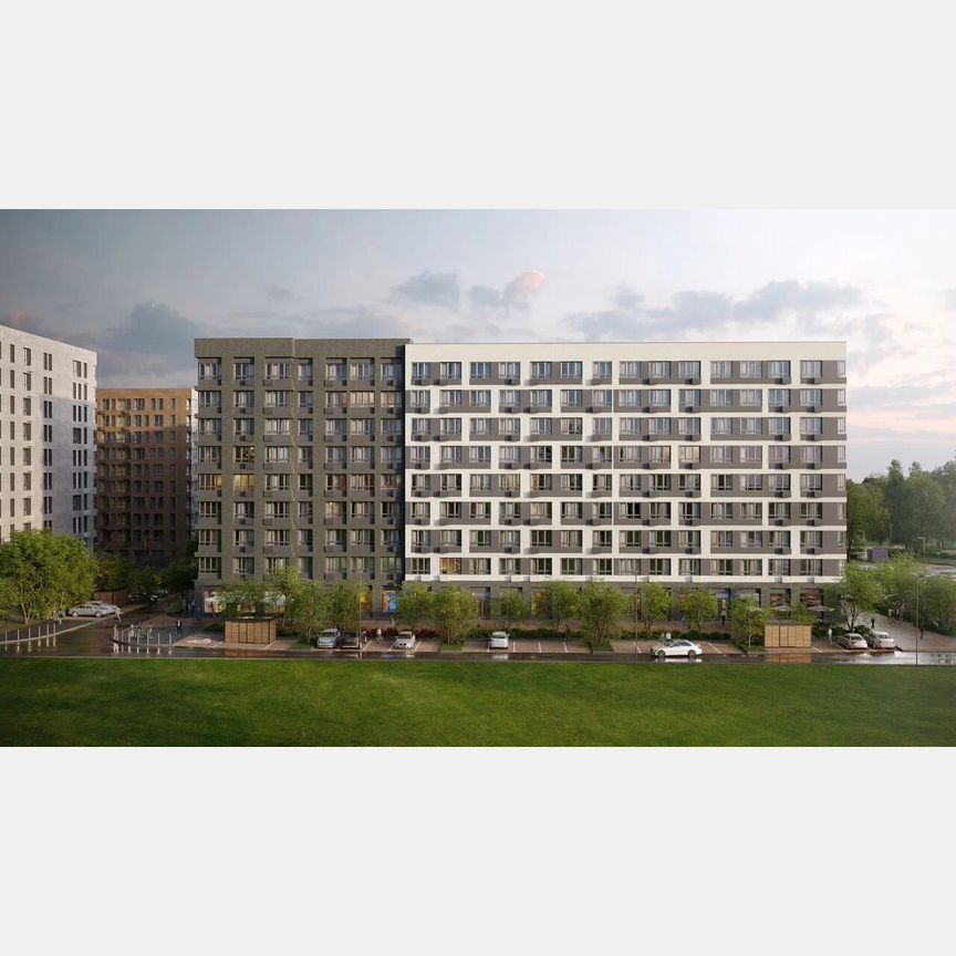 2-к. квартира, 56,6 м², 6/10 эт.