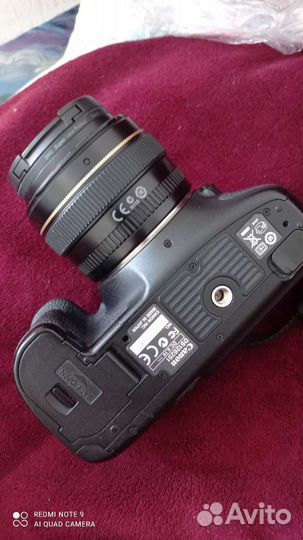 Зеркальный фотоаппарат canon 7d