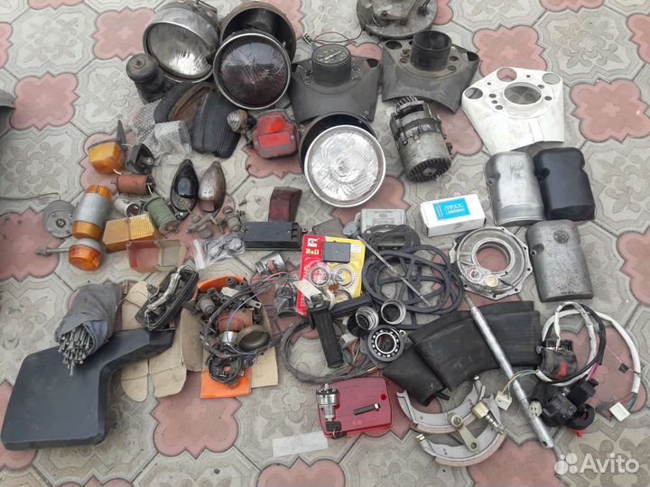 Мото запчасти урал.б/у