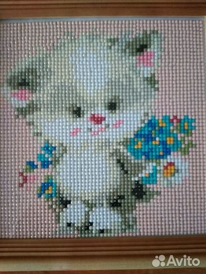 Картина. Алмазная мозаика. Готовая