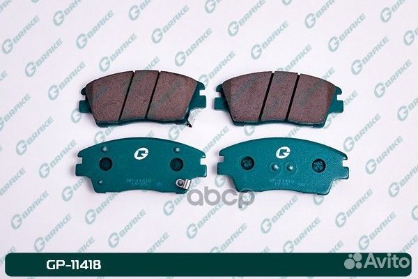 Колодки G-brake GP-11418 GP-11418 G-brake