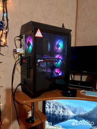 Игровой пк, ryzen 7 2700x