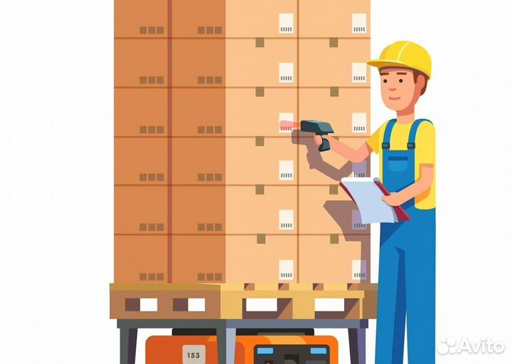 Вахта комплектовщик на склад (прож+пит) Щербинка