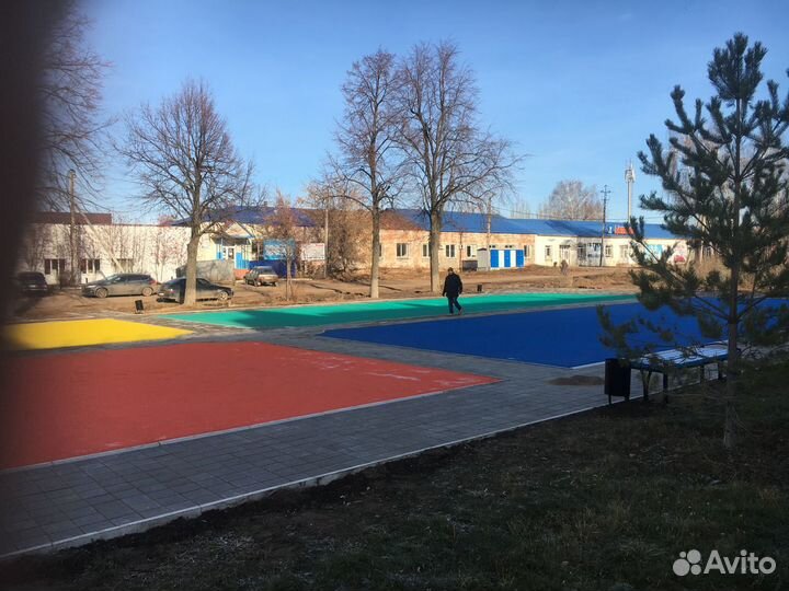 Покрытие из резиновой крошки