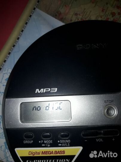 Cd mp3 плеер sony