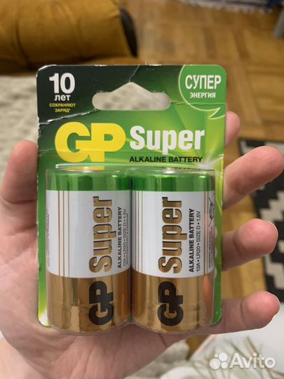 Батарейки GP Super D LR20