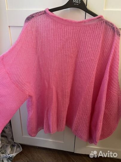 Светер паутинка из кид махера