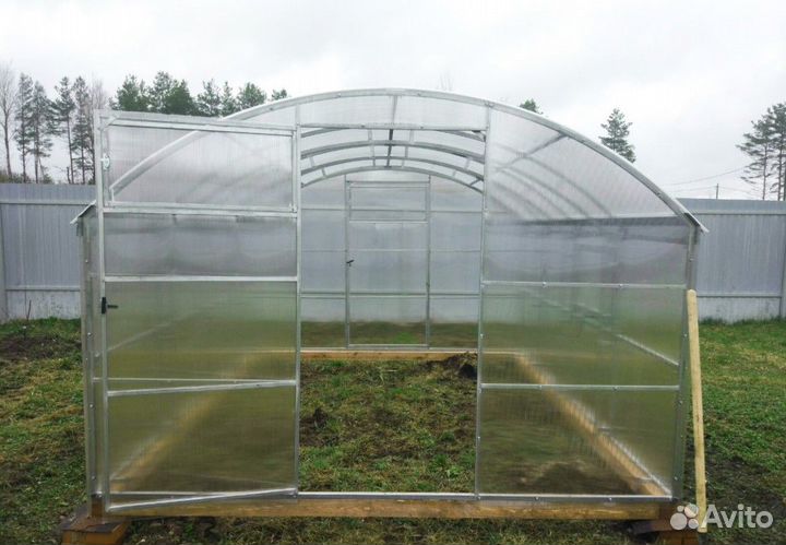 Теплица поликарбонат 4 м
