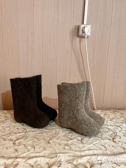 Валенки из войлока