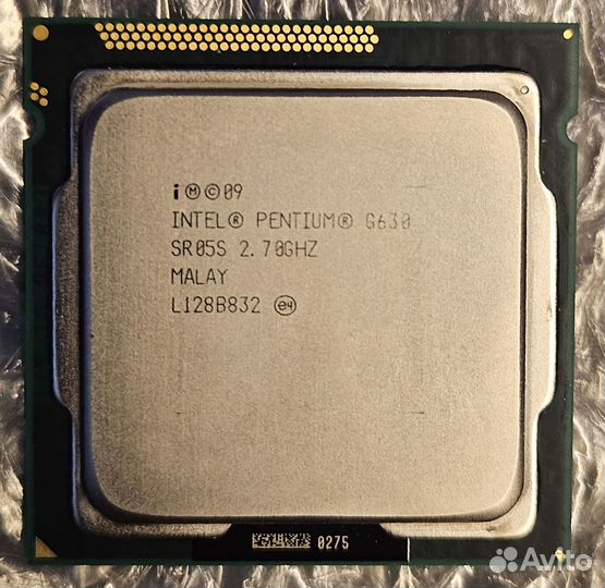 Процессор Intel Pentium G630