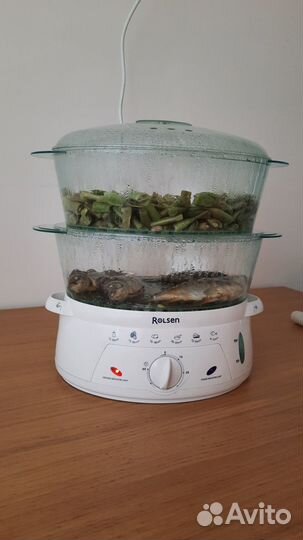 Продам пароварку Rolsen-9002