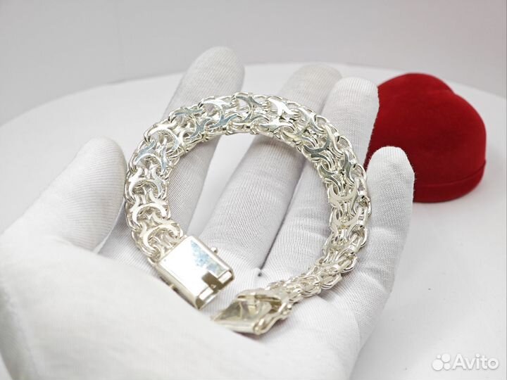 Серебряный браслет Рамзес 62,5гр