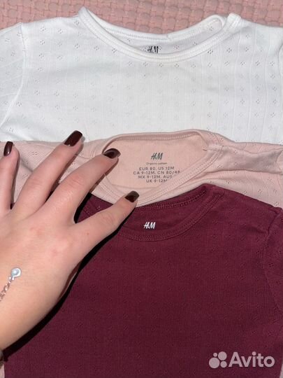 Боди H&M 80р