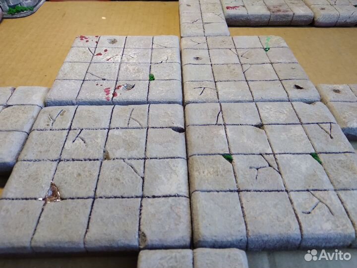 Набор плитки для настольных игр Dungeon Tiles 28мм
