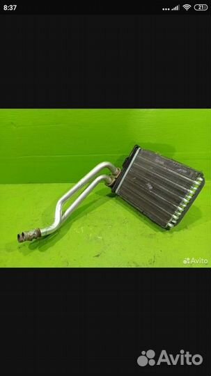 Радиатор печки салона на renault logan 2