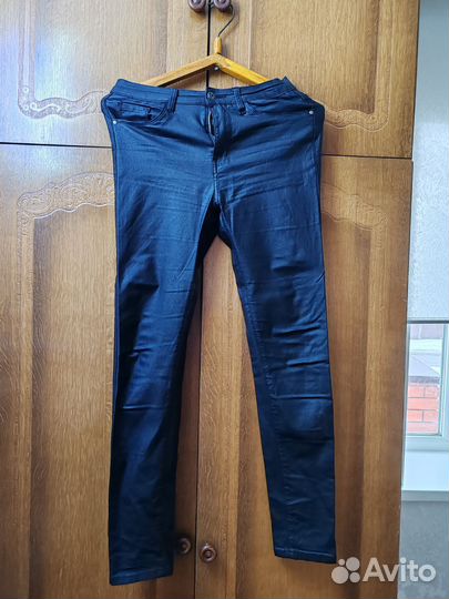 Джинсы под кожу