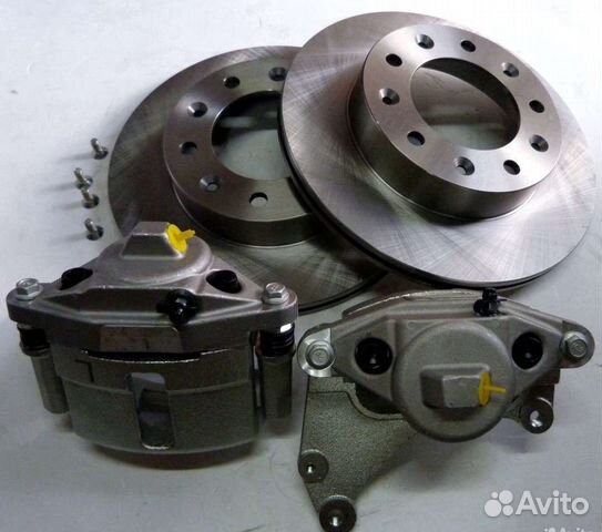 Комплект вентилируемых тормозов tornado нива шеви