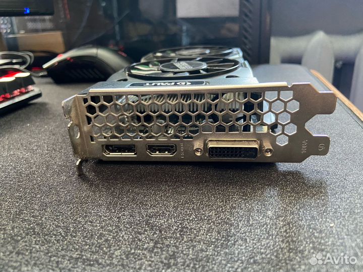 Видеокарта Palit GeForce GTX 1050 Ti 4096Mb Dual