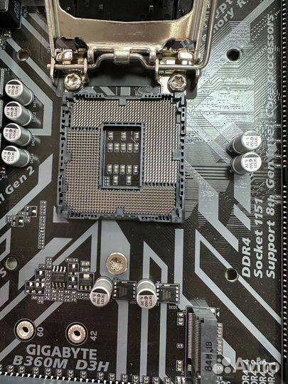Плата бу 1151v2 gigabyte B360M D3H mATX