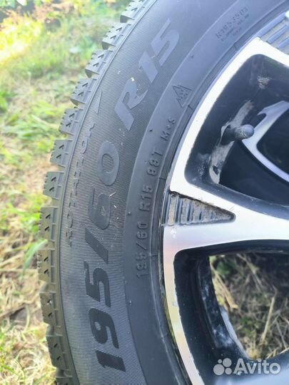 Литые диски R 15 pirelli ACE zero