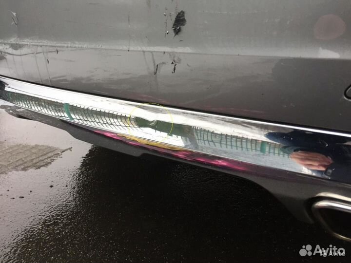 Юбка заднего бампера Mercedes GLK X204