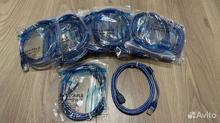 Оптом от 10шт удлинитель для USB 2.0 кабель