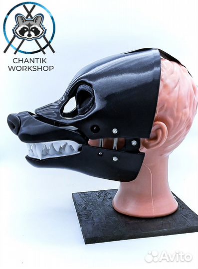 Основа для фурсьюта Волк Оскал реалистик