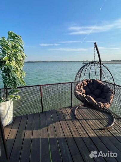 Аренда беседки на берегу с мангалом