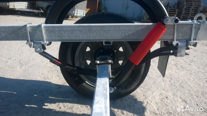 Лодочный 5 метров съемное дышло и фонари