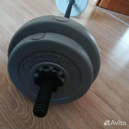 Штанга Torneo идеальна для домашних тренировок+Вам