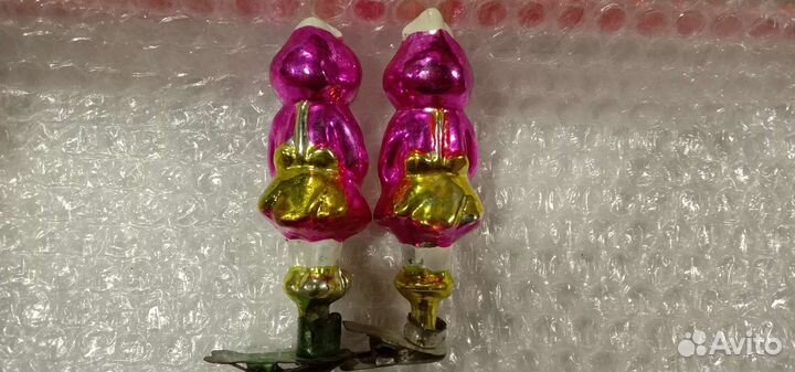 Ёлочные игрушки из СССР