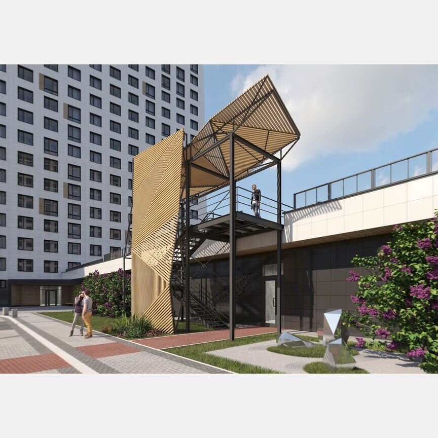 2-к. квартира, 67,1 м², 4/18 эт.