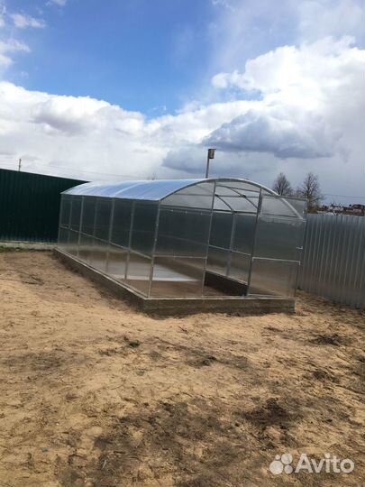 Теплица оцинкованная 3 на 6