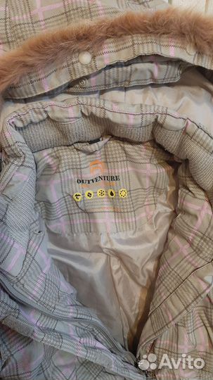Куртка зимняя для девочки outventure 128
