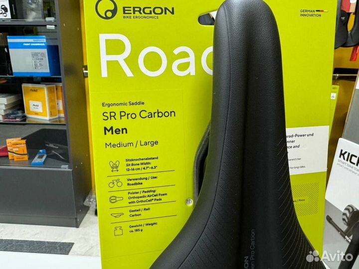 Седло карбоновое Ergon SR Pro carbon 190 g