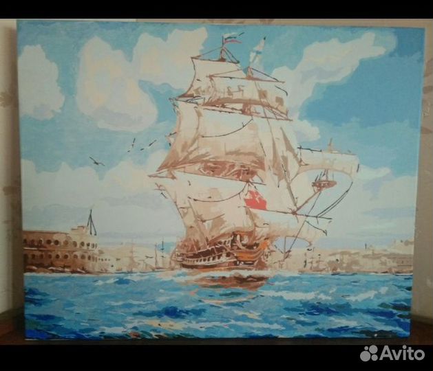 Картины по номерам раскрашенные