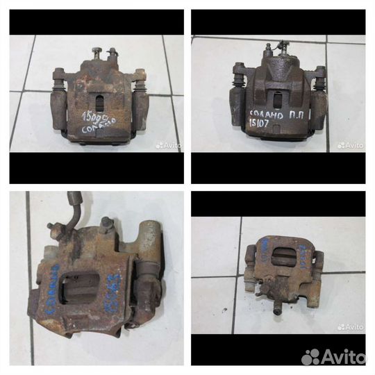 Суппорт тормозной передний, задний Лифан Солано