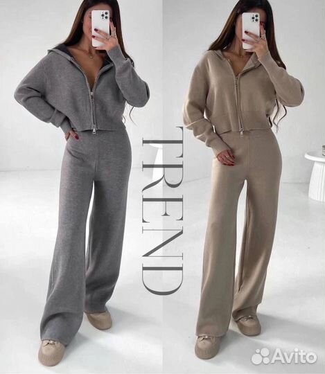 Костюм двойка женский теплый