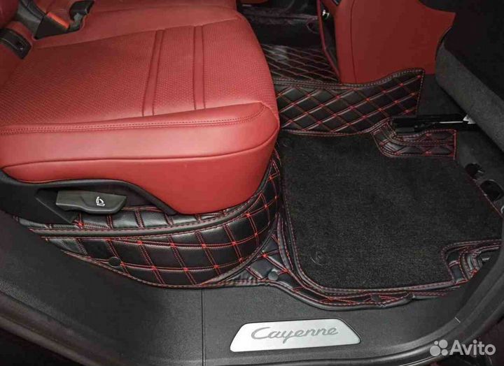 3D коврик для багажника porsche cayenne 2021