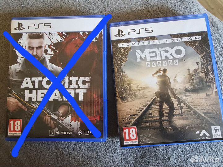 Игры для приставок ps5 диск metro