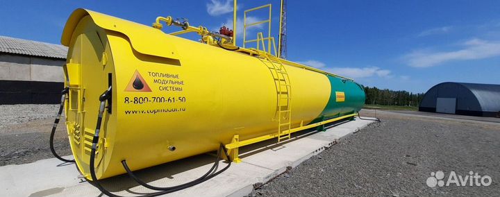 Контейнерная АЗС для заправки своей техники