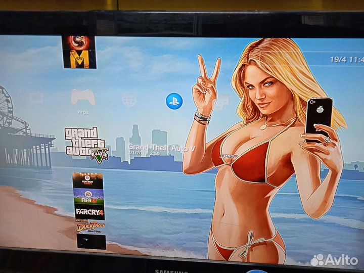 Sony ps3 super slim 500GB много игр