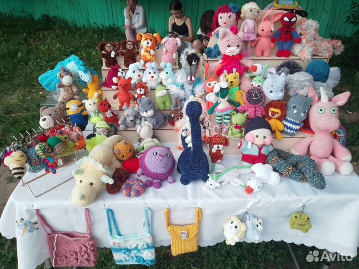 Вязаные игрушки на заказ