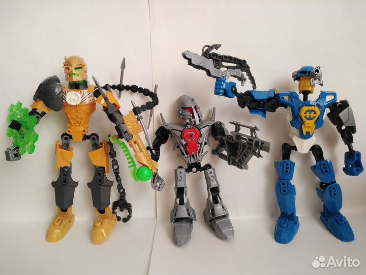 Lego Hero Factory Surge, Dunkan Bulk и Rocka