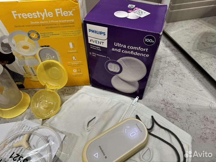 Молокоотсос medela freestyle flex