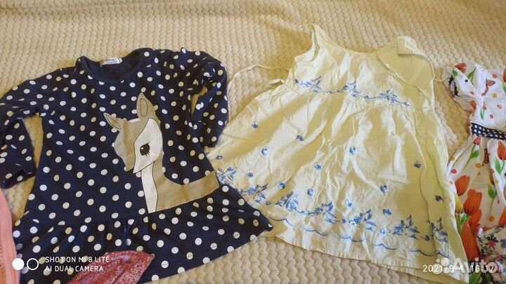 Детские вещи пакетом на девочку
