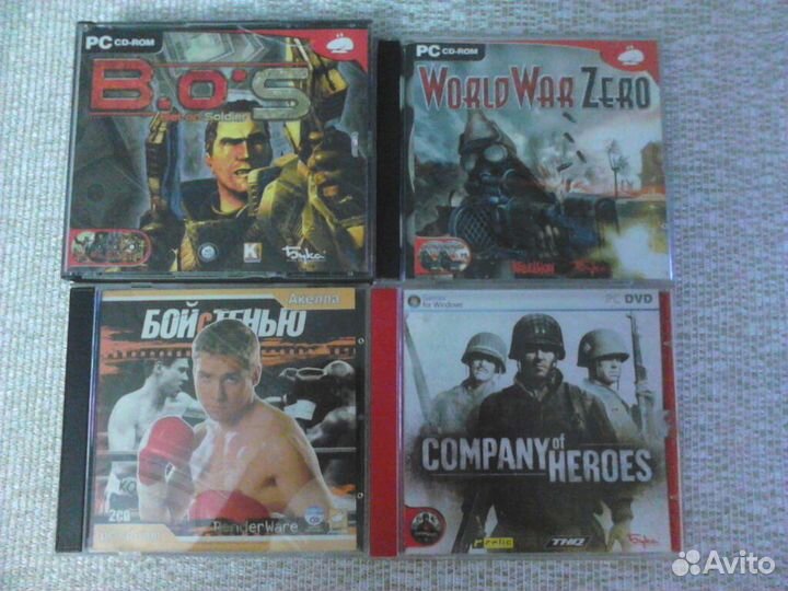 CD и DVD игры для компьютера